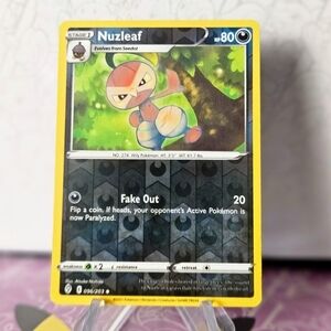 Nuzleaf 096/203 Pokémon TacG Reverse Holo